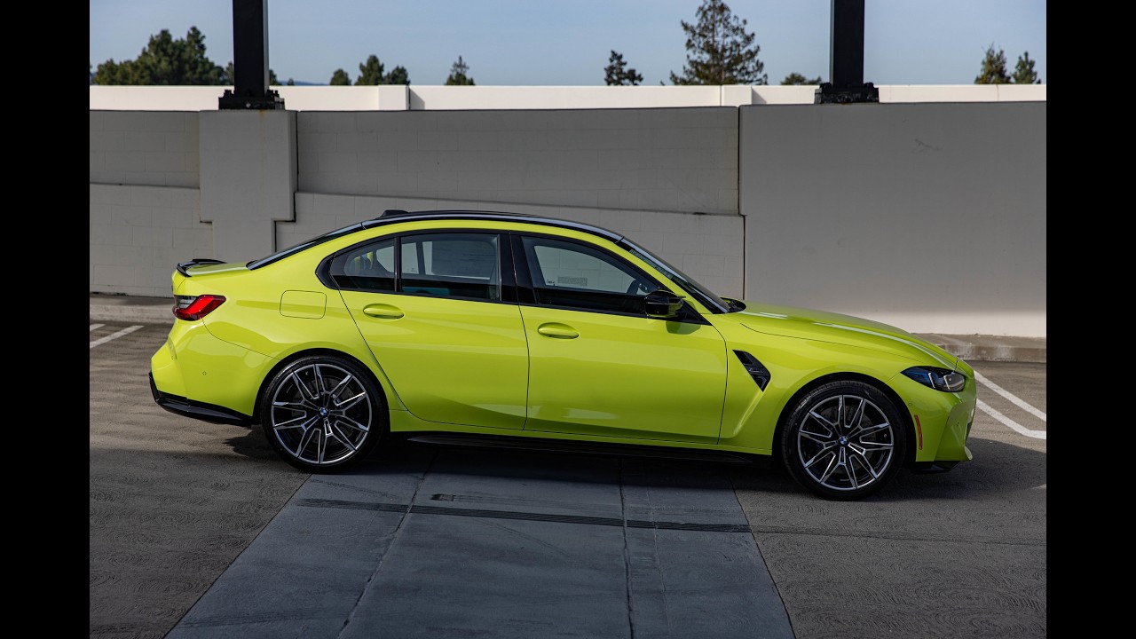 Introducing the 2026 M3 Competition xDrive in Sao Paulo Yellow 