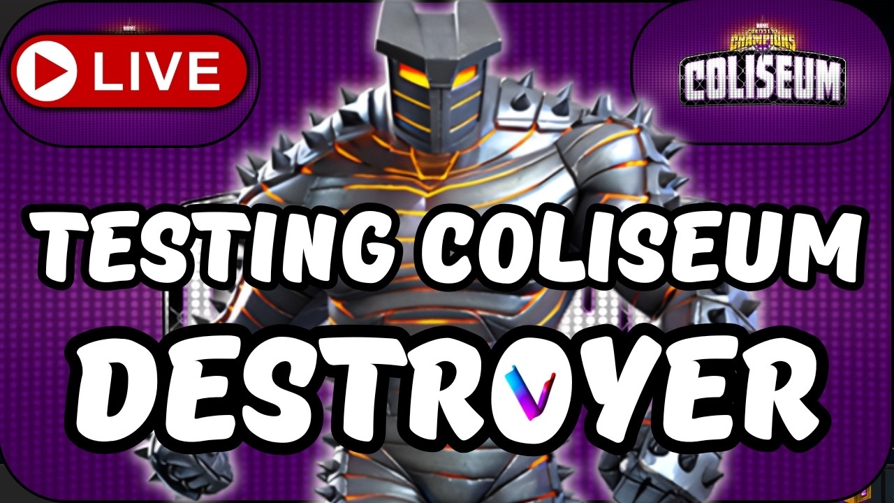 Live Testing Best Options For Coliseum Destroyer - MCoC
