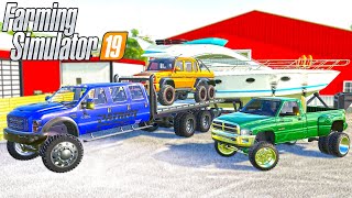 LUXURY REPO $5,000,000 YACHT & MERCEDES 6X6 | (ROLEPLAY) FARMING SIMULATOR 2019