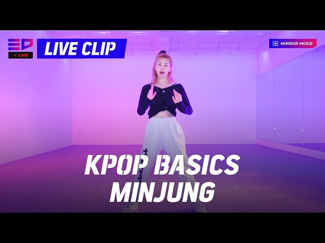 ✨ED LIVE Clip ✨ KPOP Basics- Isolation I KEENS Minjung class=