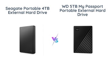 Seagate vs WD: Portable External Hard Drive Comparison