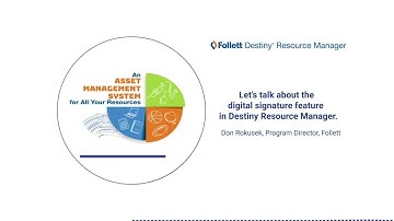 Follett Destiny Resource Manager Digital Signature Feature: The Ideal Inventory Tracker