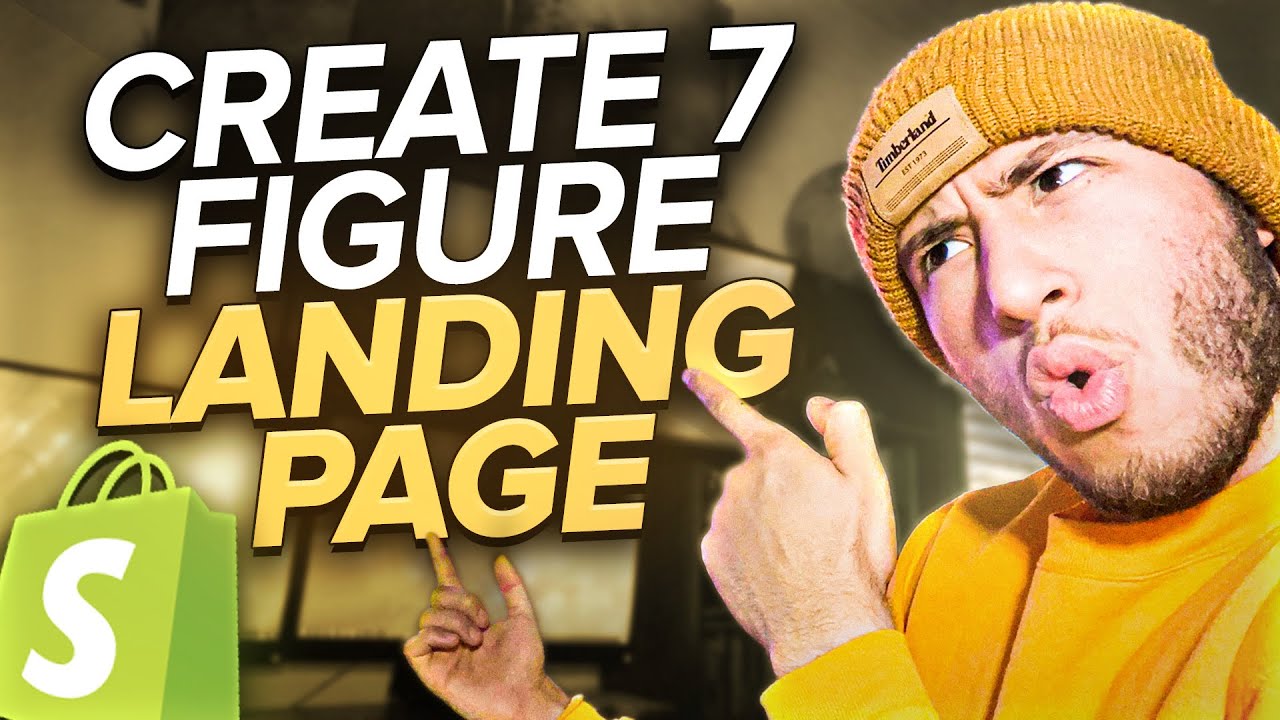 How To Create High Converting Landing Pages On Shopify - YouTube