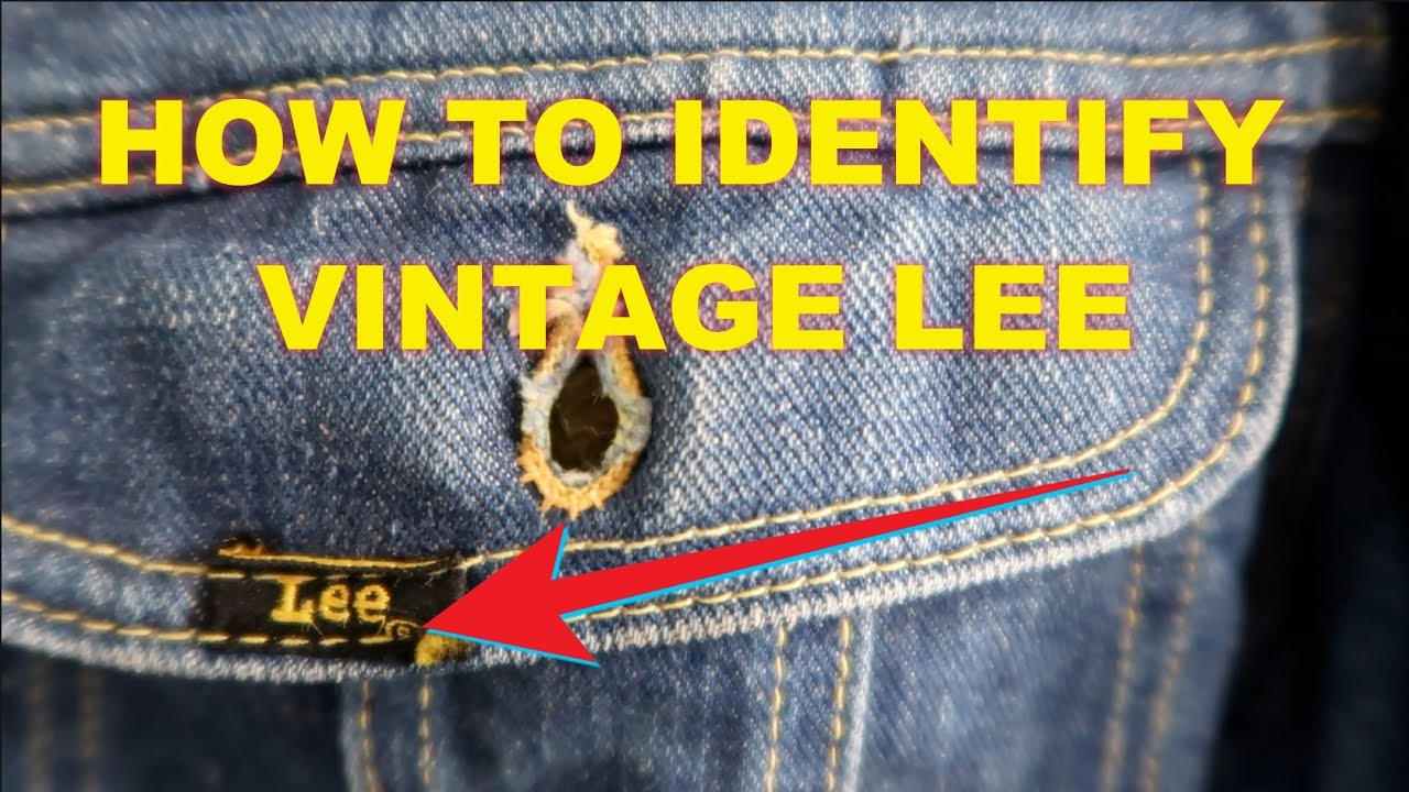 How To Date Vintage Lee Denim | Vintage Lee Guide