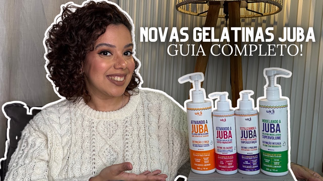 NOVAS GELATINAS JUBA DA WIDI - QUAL A MELHOR?