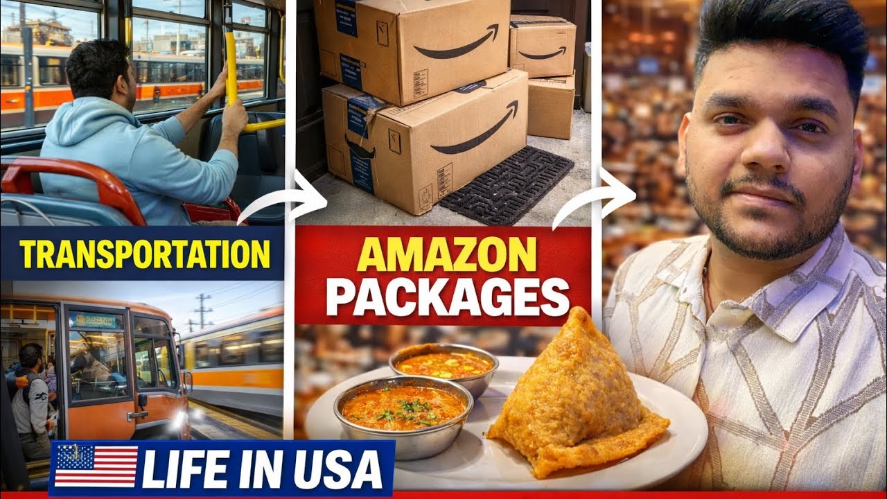 America me Amazon ne galat parcel deliver kar diya 😳 | Indian in USA Vlog #9