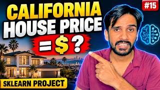 California Housing Price Prediction | Real Dataset Se Linear Regression Project | Sklearn Tutorial