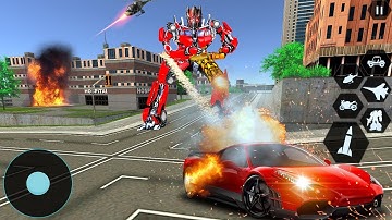 Army Bus Robot Transform Wars - Car Fighting Game - Android Gameplay#5