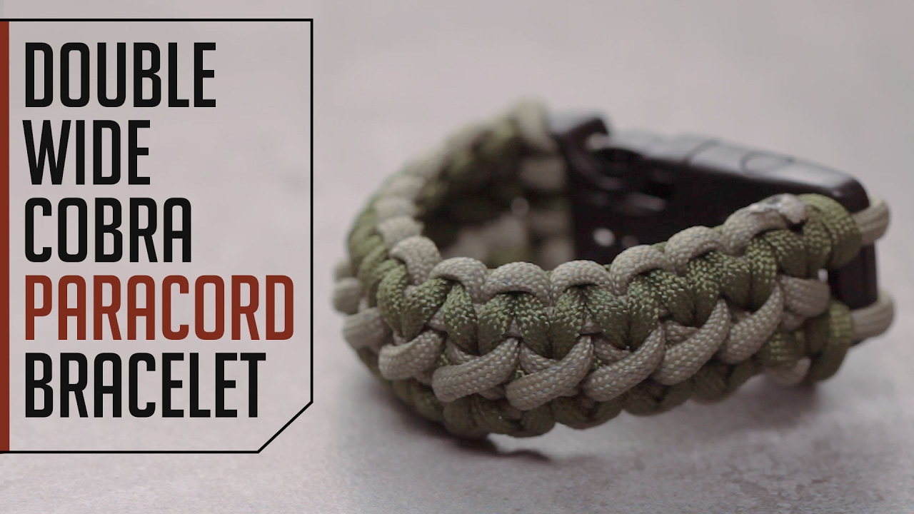 Double Cobra Paracord Bracelet 2024