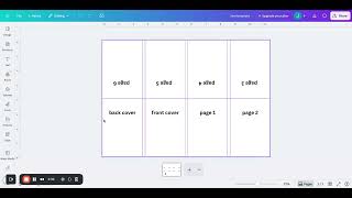 💌 Creating a Digital Zine Template on Canva