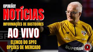 AO VIVO! MOVIMENTOS NO MERCADO DA BOLA NO SPFC | RESENHA NO DOMINGÃO!