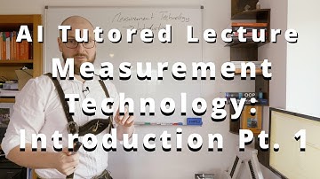 Measurement Devices, Unit Standards and the Importance of Errors - AI Tutored | Prof Joe