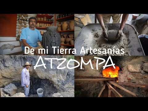 DE MI TIERRA ARTESANÍAS | Documental | Las minas de barro en Atzompa #oaxaca