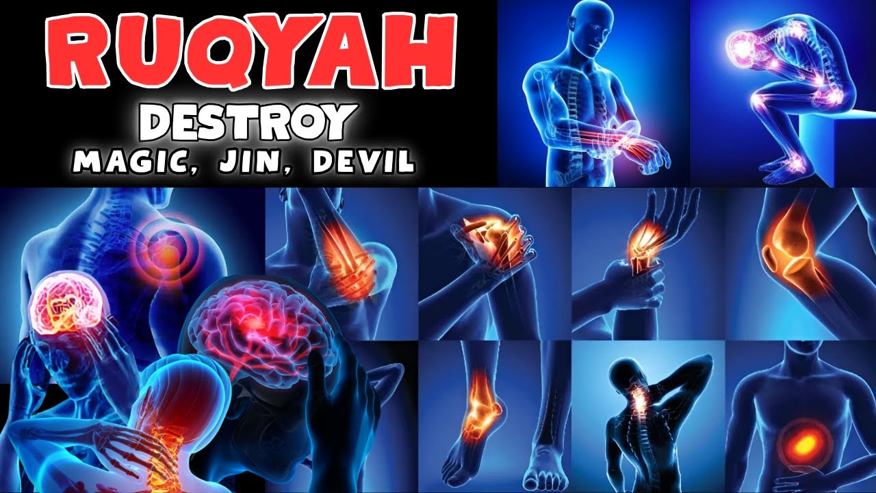 SPIN RUQYAH - DESTROY JIN, MAGIC THAT LIVES IN THE ROOM, HOUSE & BODY