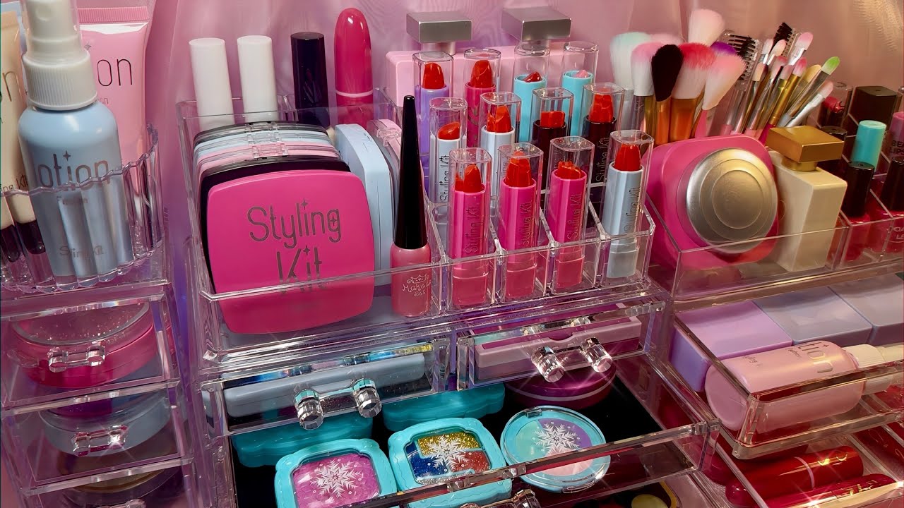 【ASMR】おもちゃコスメを収納する💄Toy Cosmetics Organization.