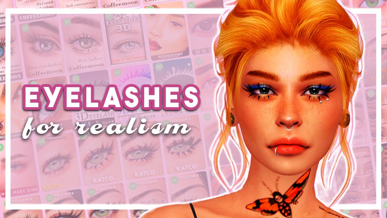 Sims 4: Best Eyelashes CC & Mods For Sultry Eyes (All Free) – FandomSpot