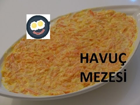 Havuç Mezesi Tarifi / Yoğurtlu Havuç Mezesi Tarifi