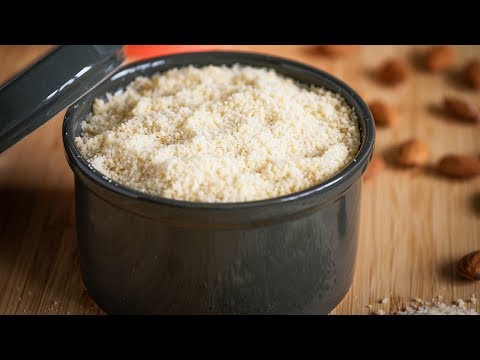 HOW TO MAKE ALMOND FLOUR - Easy & Quick Method