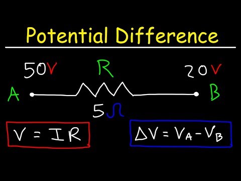 Video: How To Find The Potential Difference