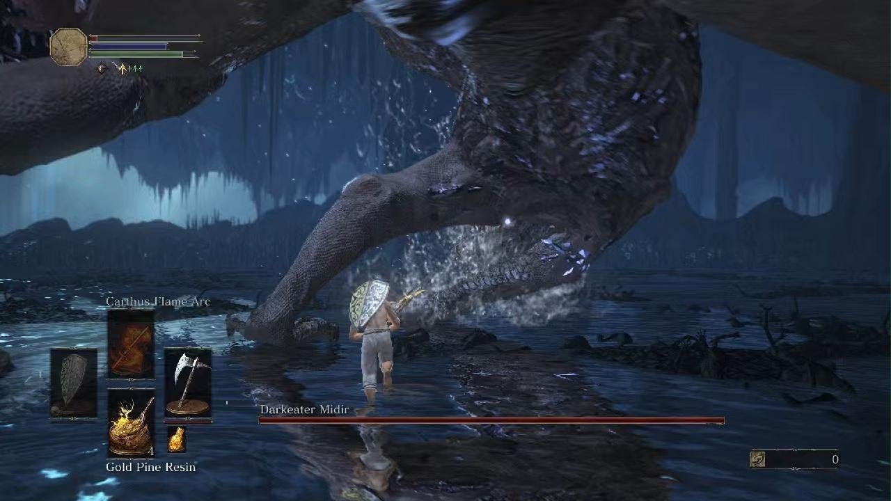 Dark Souls 3 - SL1 Darkeater Midir - No Damage Taken - YouTube