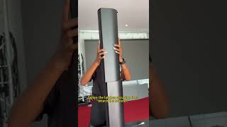 Tasso Audio Brilliant+ sound column system is powerful and easy to install.
