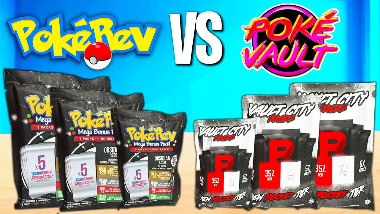 PokeVault VS PokéRev Mystery Packs