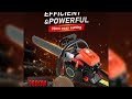 A must-have product! 9800W High-Power Chainsaw Logging Saw 87CC 2-Stroke Petrol Gasoline Chain Saw