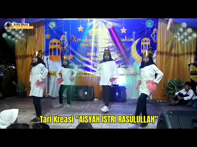 Tari Kreasi AISYAH ISTRI RASULULLAH DTA AL-ISTIQOMAH class=