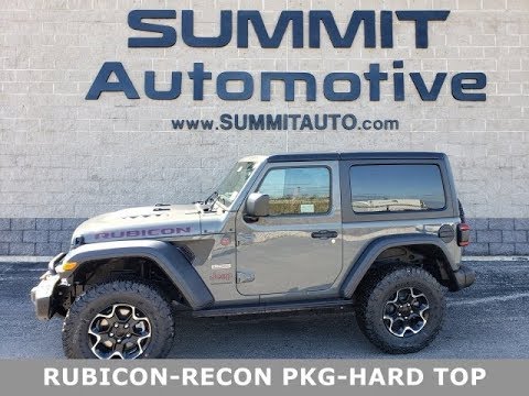 2020 WRANGLER RUBICON RECON PACKAGE STING GRAY 2 DOOR WALK AROUND REVIEW  20J144 SOLD! - YouTube