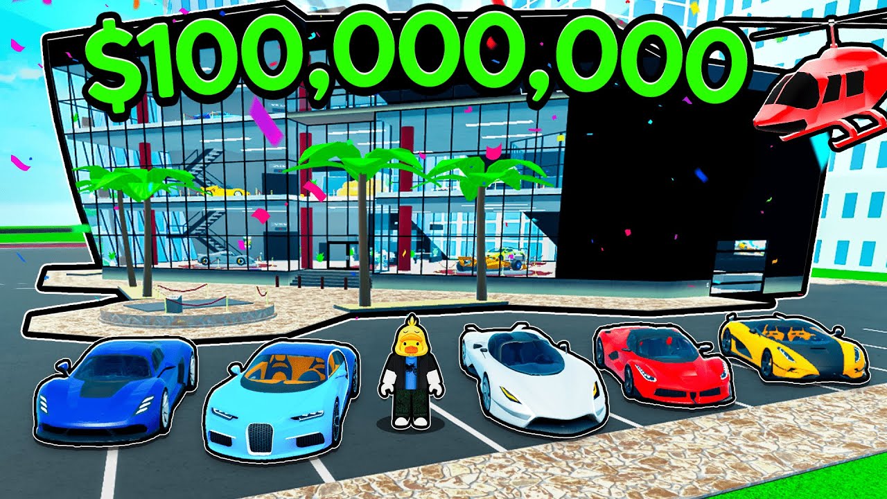 I Spent 100 000 000 Unlocking EVERY CAR In Roblox Car Dealership 