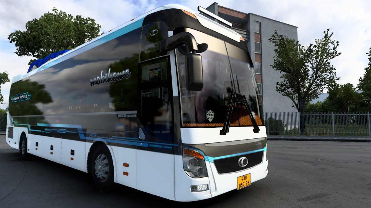 Thaco mobihome 120sl bus mod 1 48 ets2 youtube