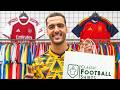 Mikel Merino Goes Shopping For Iconic Vintage Football Shirts 