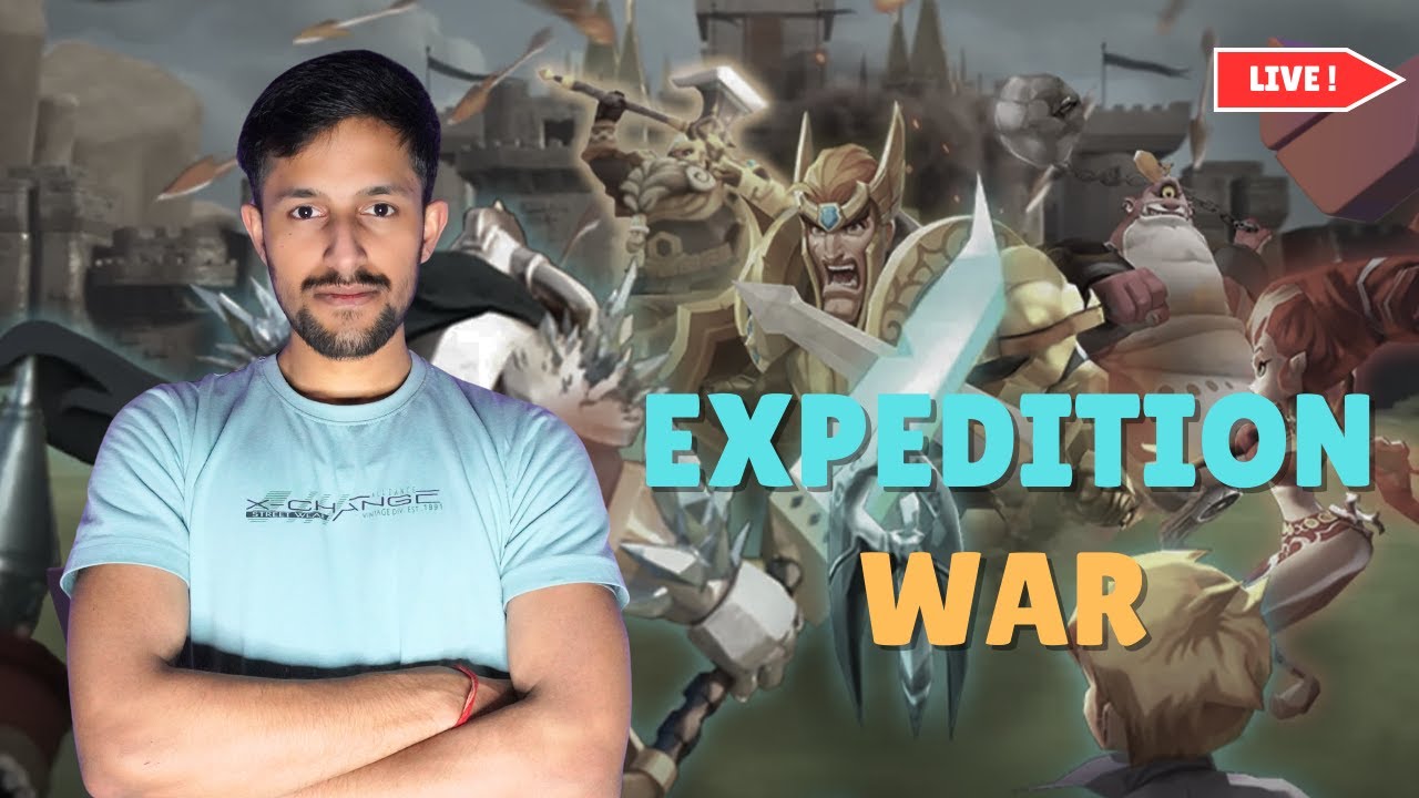 Expedition War | Lords Mobile Live - YouTube