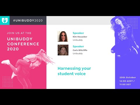 #Unibuddy2020 Workshop Track | Harnessing Your Student Voice