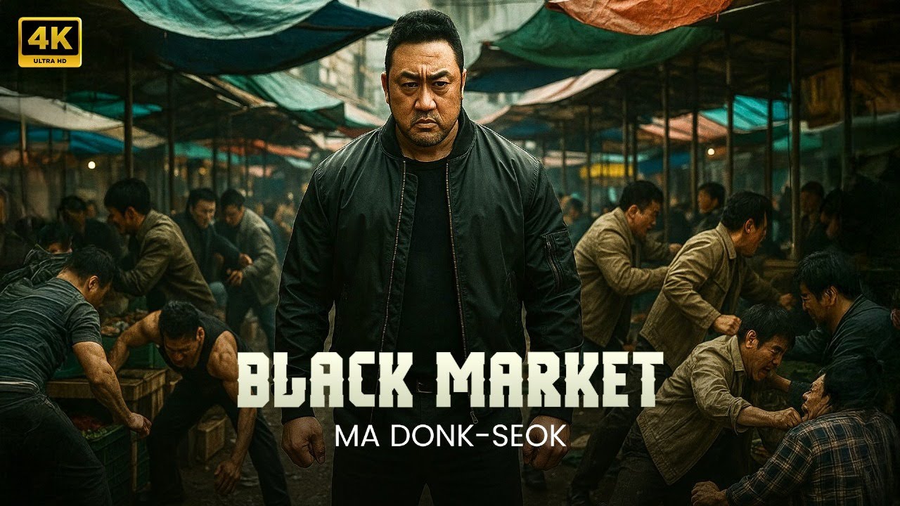 BLACK MARKET:  New Action Movie 2025 | Ma Dong-Seok | Full Movie | 4K Ultra 