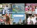 【夏休みVLOG】 家族で遊び尽くす夏🌻ディズニー・ホカンス・プール♪🌟