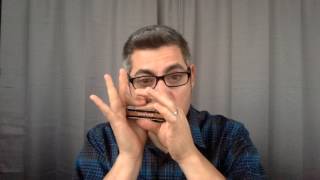 Funky Groove-G Harmonica chords