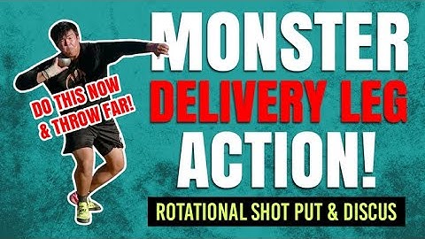 Monster Delivery Leg Action | Rotational Shot put and Discus | Do This... THROW FAR