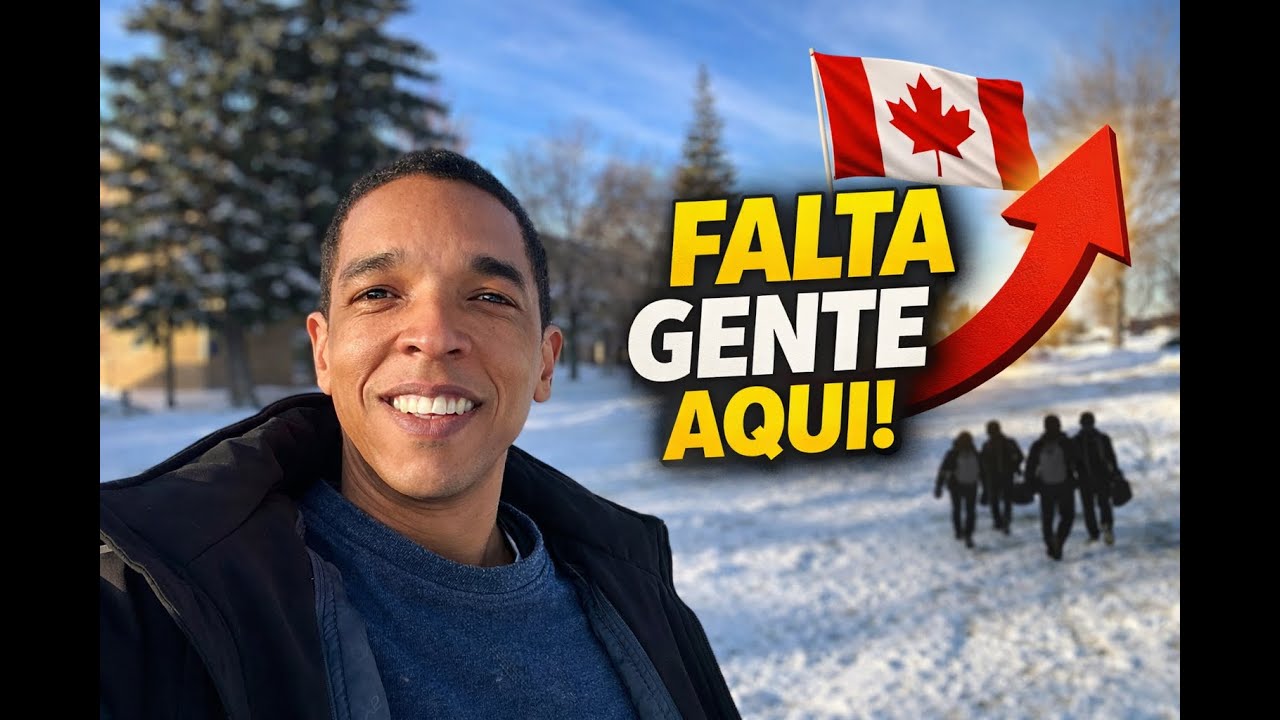 Falta mão de obra no interior do CANADÁ: O que está acontecendo de verdade? 