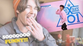 PRODUCE X 101 FUNNY MOMENTS #1 REACTION!! || SOOOOO FUNNY!!!