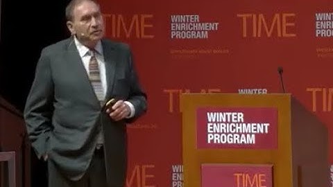 The best lecture to date: History and Current Collapse of Earth and Human systems.