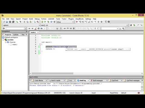 C Programming - 04 - Printing Text