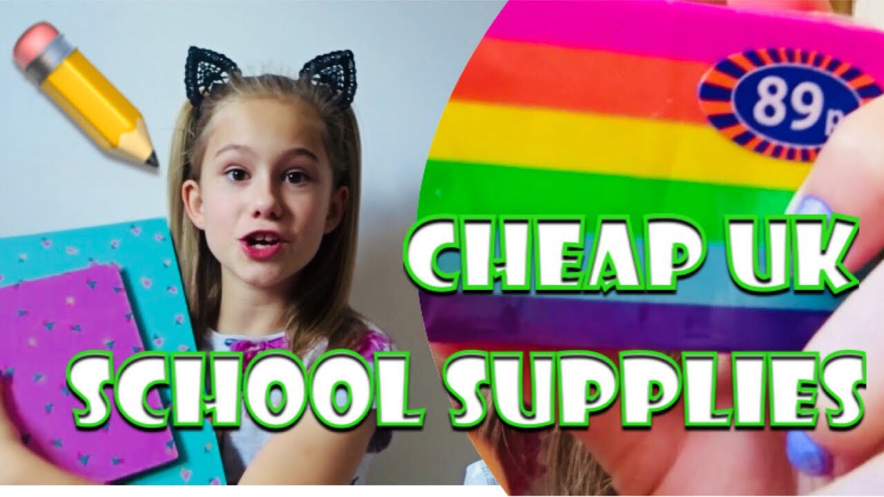 CHEAP UK BACK TO SCHOOL SUPPLIES HAUL YouTube