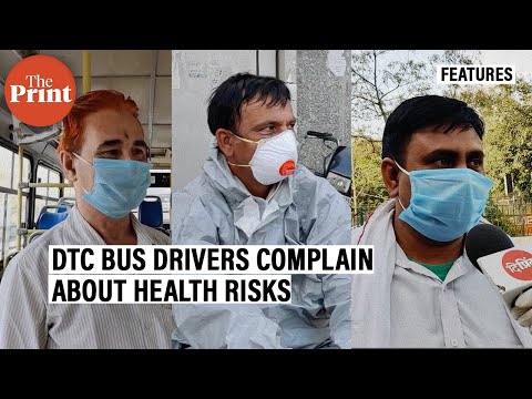 DTC bus drivers ferrying COVID-19 suspects complain about their health safety not being addressed