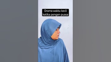 YANG WAKTU KECIL PENGEN PUASA SIAPA AJA NIH? #shorts #shortsvideo #shortsviral