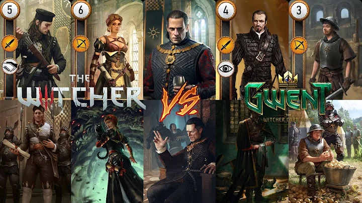 Arte Gwent - Nilfgaard - Comparacin - Antes y Despus