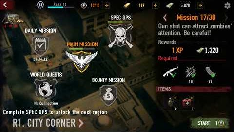 MAD ZOMBIES main mission 17  Android games Re-Play