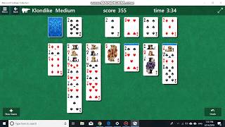 5 min Solitaire : Klondike - Medium screenshot 4