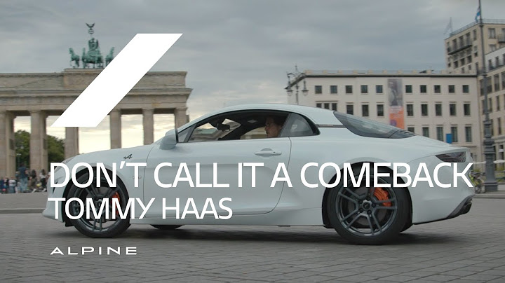 Alpine // Don't call it a comeback