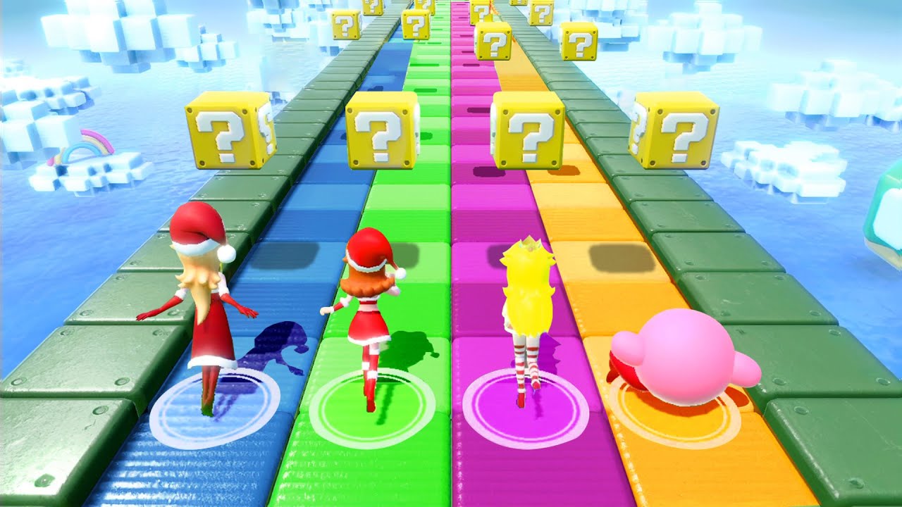 スーパーマリオパーティ】カービィとプリンセスたちの楽しいパーティ